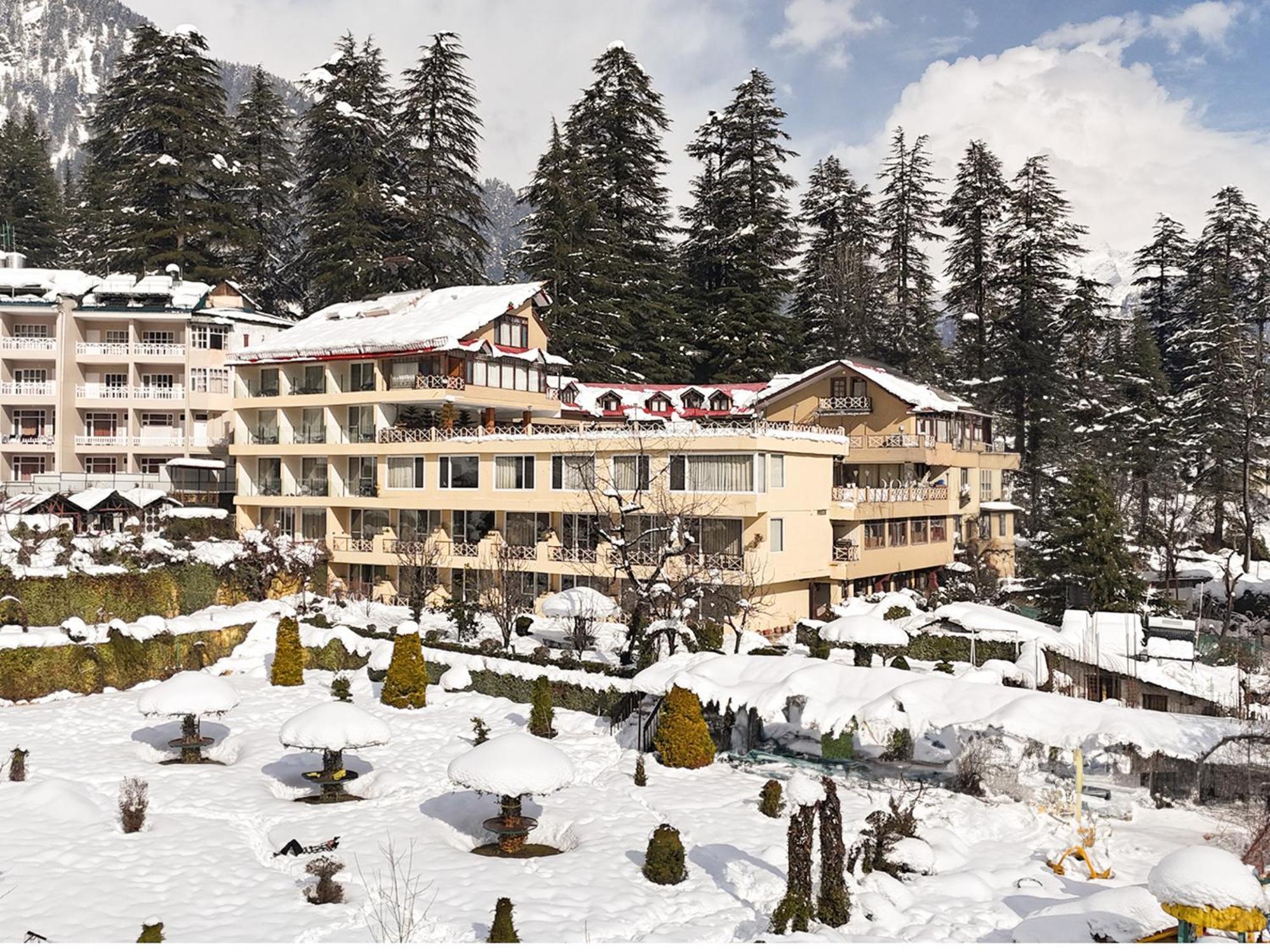 Snow Valley Resorts & Spa Manali Exteriér fotografie